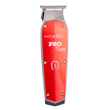 Ikonic Professional Pro Trim Hair Trimmer - Red & Silver