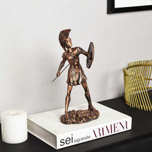 The Artment Golden Trojan Brave Hearts Statute Table Accent (6/12 Inches)