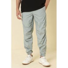 Allen Solly Men Solid Grey Joggers
