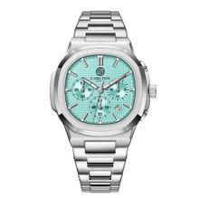 Carlton London Men Parker Blue Dial Analog Watch - CLSTFBLUM (M)