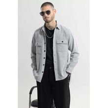 Snitch Overflap Ash Grey Shirt