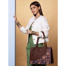 Zouk Paisley Print Office Essential Shoulder Bag