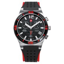 Swiss Military by Chrono Black Dial Swiss Made Watch for Men - SM34015.06