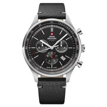 Swiss Military by Chrono Black Dial Swiss Made Watch for Men - SM34081.06