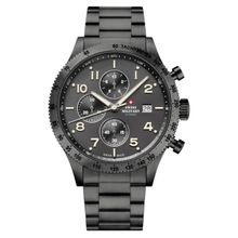 Swiss Military by Chrono Grey Dial Swiss Made Watch for Men - SM34084.04