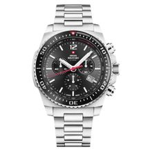 Swiss Military by Chrono Black Dial Swiss Made Watch for Men - SM34093.01
