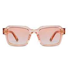 John Jacobs Transparent Brown Extra Wide Wayfarer Sunglasses - JJ S14443