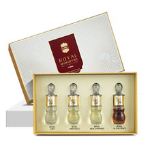 Ajmal India Royal Series Concentrated Perfume Gift Set - Pack Of 4