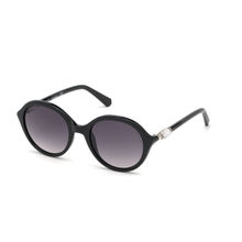 Swarovski Sunglasses Purple Round Women Sunglasses SK0228 51 01B