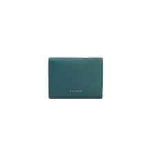 SILVIANO Aqua Genuine Leather Bi Fold Wallet Rfid Gift Box Included 3 Card Slots