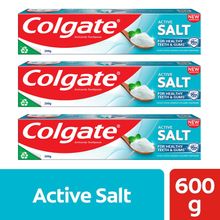 Colgate Active Salt Fight Germs Toothpaste (Pack Of 3)