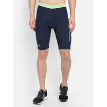 Dida Men Navy Blue Trendy Durable Regular Cycling Shorts