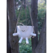 WEAVING HOMES Pinteresty Swing Planter Indoor Planter
