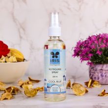 Iris Home fragrances Refresher Oil Spray Potpourri- Fragrance Cool Blue- 100Ml