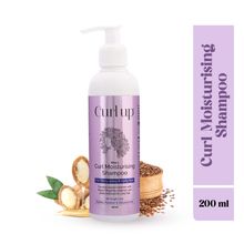 Curl Up Moisturising Curly Hair Shampoo - For Wavy & Curly Hair - Sulfate Paraben And Silicone Free