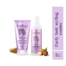 Curl Up Curl Styling Combo with Curl Defining Cream & Ultra Defining Gel