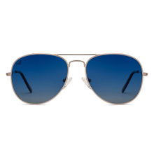 Vincent Chase by Lenskart Gold Aviator Sunglasses - VC S11075