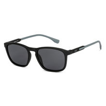 Vincent Chase Black Medium Square Sunglasses With Cleaning Cloth And Hard Box