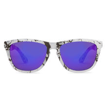 Vincent Chase White Tortoise Purple Mirror Full Rim Wayfarer REFLECTORS Polarized Sunglasses (39)