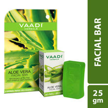 Vaadi Herbals Aloe Vera Facial Bar with Extract of Tea Tree