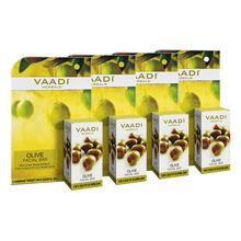 Vaadi Herbals Value Pack Of 4 Olive Facial Bar With Cane Sugar Extract