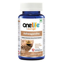 OneLife Ashwagandha Ksm 66, Clinically Researched 500mg Capsules