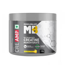 MuscleBlaze Creatine Monohydrate CreAMP with CreAbsorb - Citrus Blast