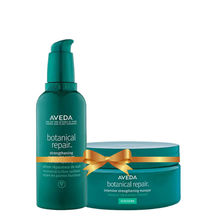 Aveda Botanical Repair Strengthening Overnight Serum & Hair Mask Combo