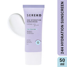 Sereko Spf 50 Pa++++ Face Sunscreen Lightweight, No White Cast, Water Resistant With Cica