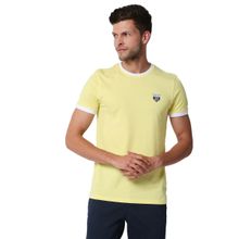 Being Human Men Yellow Solid T-Shirt