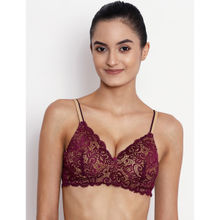 Abelino Heavily Padded Push-up Bra - Purple