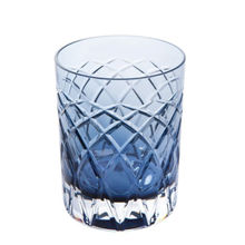 Royal Brierley Harris Ink Blue Tumbler Glass
