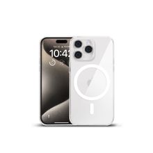 DUCE Crystal Clear Case for iPhone MagSafe - Clear (iPhone 15 Pro)