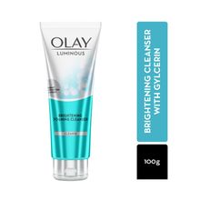 Olay Luminous Brightening Foaming Cleanser & Face Wash, Clear & Even Skin With Glycerin