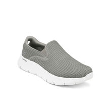 SKECHERS Men GO WALK FLEX Taupe Walking Shoes