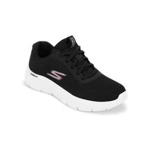 SKECHERS Women GO WALK FLEX Black Walking Shoes