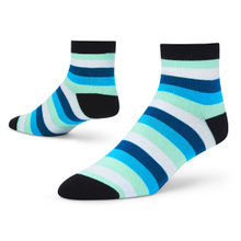 Dynamocks Stripes 7.0 - Men & Women Ankle Length Socks - Free Size