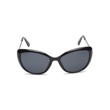 Duke Polycarbonate UV 400 Women Cat Eye Sunglasses with Anti Glare Lenses 007 C4 (56)