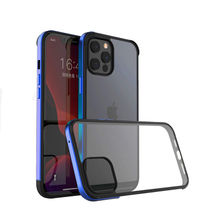 VAKU Royal Series Metalic Bezel Case For Iphone 12 Pro Max (6.7) - Blue