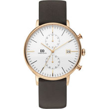 Danish Design Tidlos Chronograph Date Quartz Dial Color Silver Men Watch-IQ17Q975