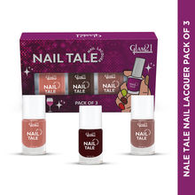 GLAM21 Nail Tale- Nail Lacquer Multicolor Pack Of 3 Combo-04