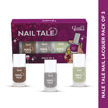 GLAM21 Nail Tale- Nail Lacquer Multicolor Pack Of 3 Combo-05