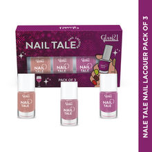 GLAM21 Nail Tale- Nail Lacquer Multicolor Pack Of 3 Combo-09