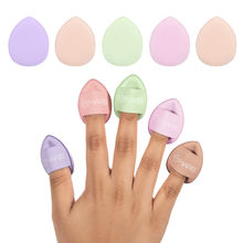 MARS Finger Fits Mini Makeup Puffs For Multipurpose Makeup - Pack Of 5