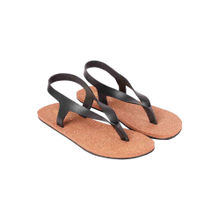 Planet Paaduks Omi Thong-Strap Cork Waterproof Brown Sandals