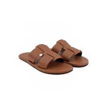 Planet Paaduks Dune Cloak Vegan Leather Brown Men Sandals