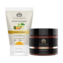 The Man Company Tan Reversal Duo - De Tan Face Wash & Skin Brightening Cream Combo