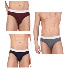 Elmiro Mens Intimo-tech Antimicrobial Micro Modal Luxe Brief (Pack of 3)