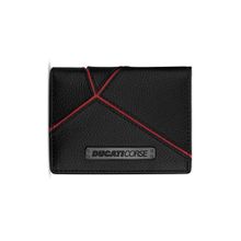 Ducati Corse Vittoria Genuine Leather Card Case For Men - DTLGD2200701