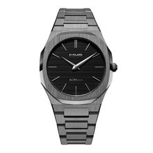 D1 Milano Glossy Black Dial Watches For Men - Utbj15